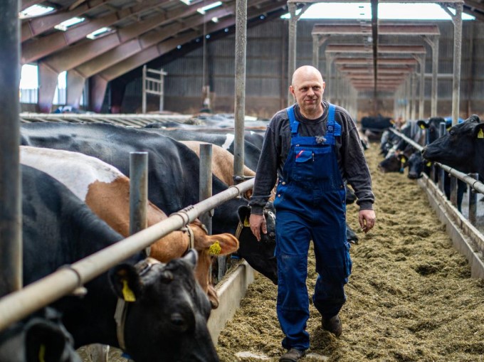 Morten Mejlvang på staldgangen
