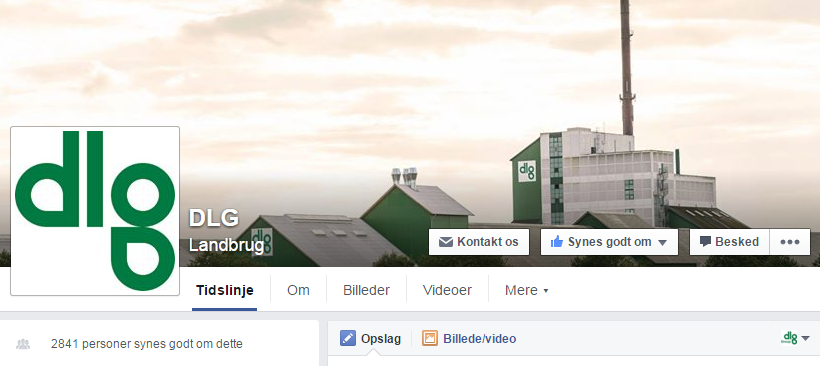 F&oslash;lg DLG p&aring; Facebook
