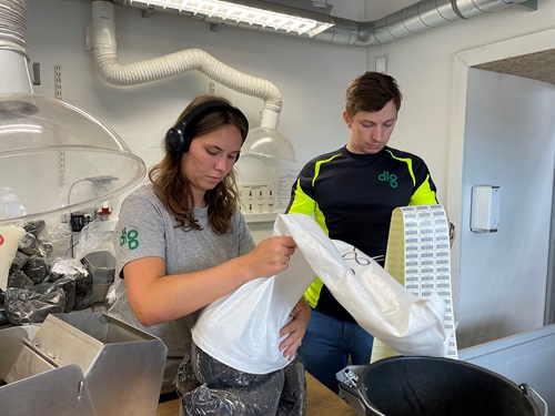 Sarah Kristensen og Peter Waagø